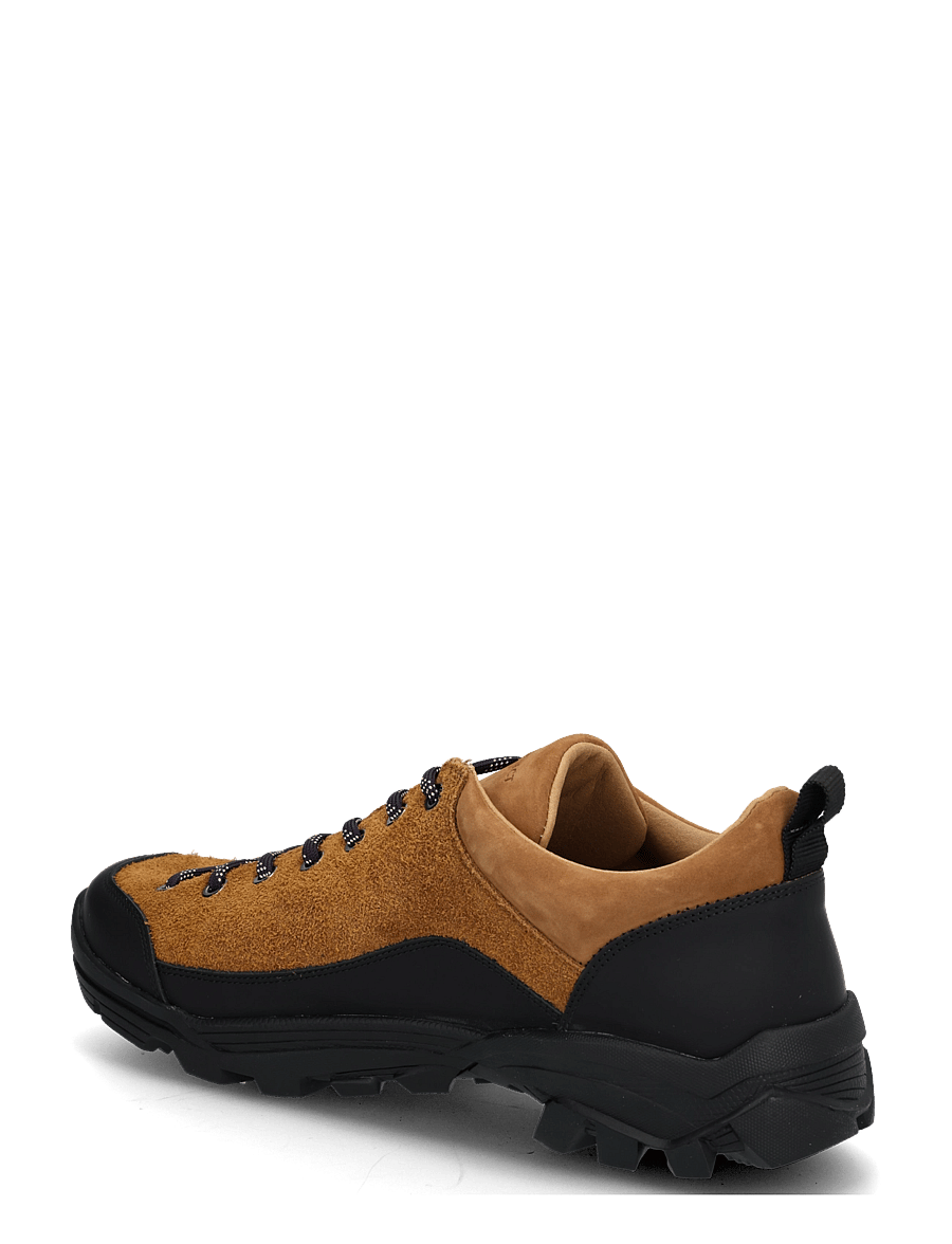 Garment Project - Neve - Cognac Hairy Suede - low-top sneaker - cognac - 1
