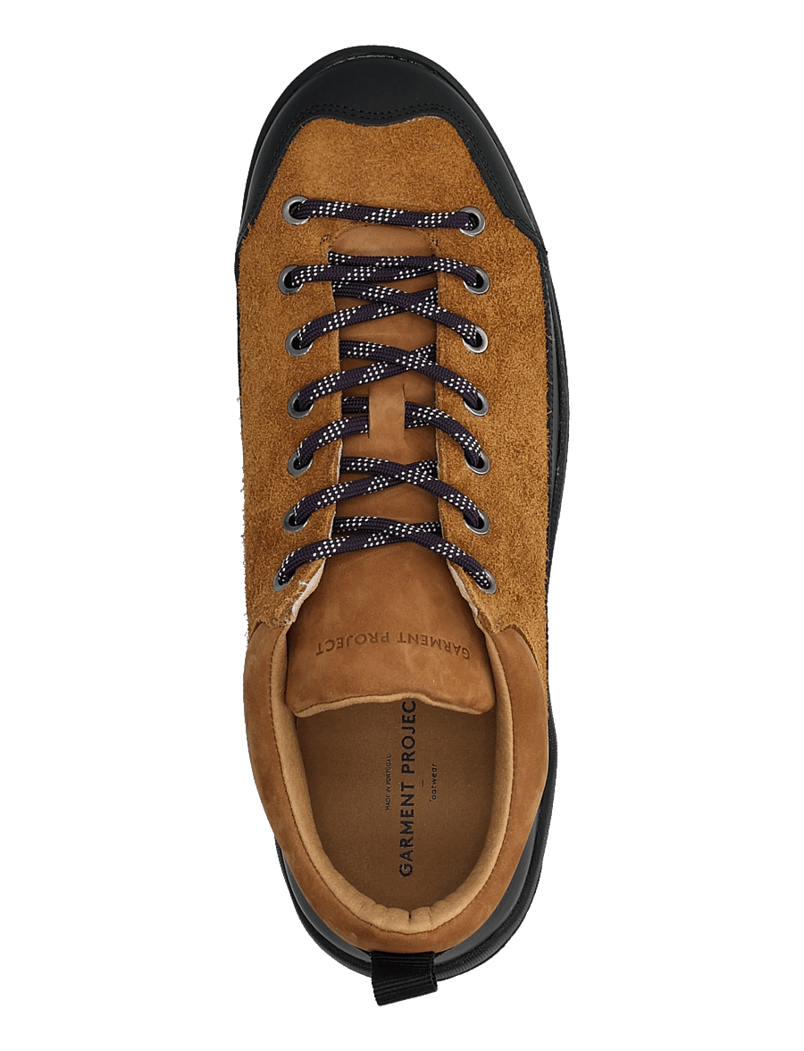 Garment Project - Neve - Cognac Hairy Suede - low-top sneaker - cognac - 3