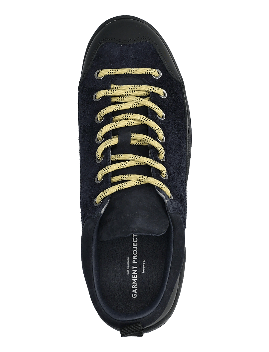 Garment Project - Neve - Navy Hairy Suede - low-top sneaker - navy - 3
