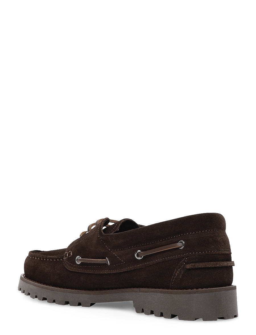 Garment Project - Ollie Boat Shoe - Brown Suede - shop by occasion - brown - 1