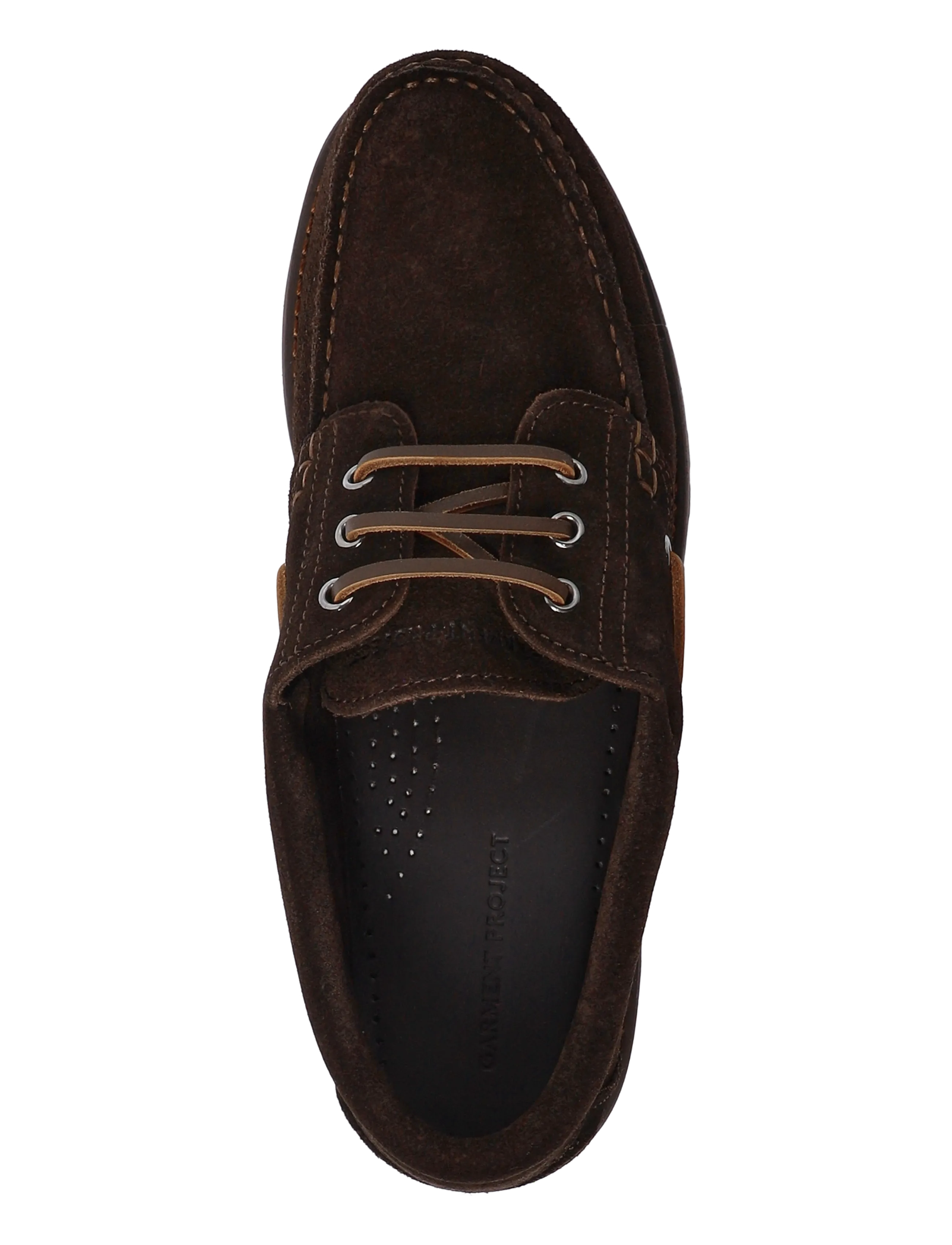 Garment Project - Ollie Boat Shoe - Brown Suede - shop by occasion - brown - 3