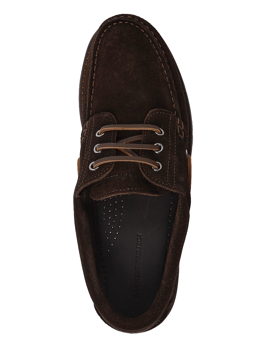 Garment Project - Ollie Boat Shoe - Brown Suede - shop by occasion - brown - 3