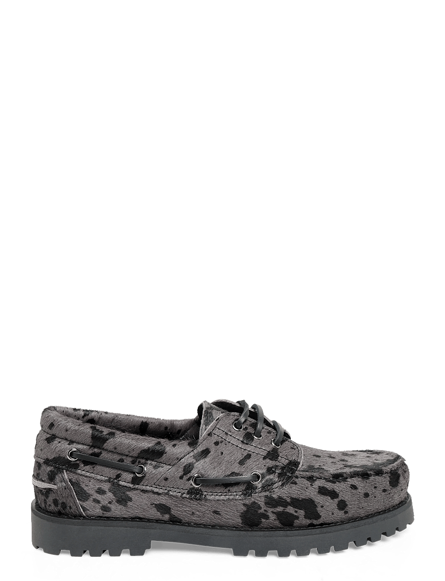 Garment Project - Ollie Boat Shoe - Grey Pony Hair - shop by occasion - grey - 3