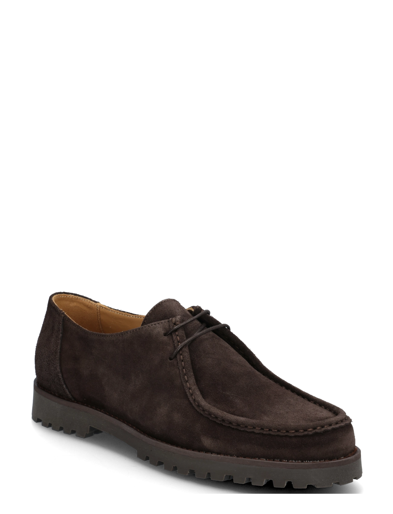Garment Project Ollie Moc Toe - Brown Suede - Shoppa efter tillfälle - BROWN / brown