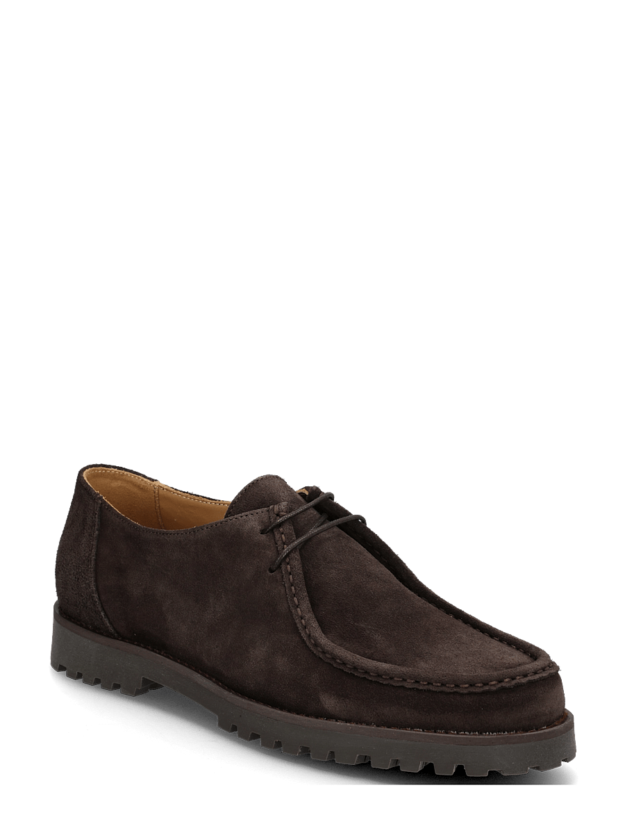 Garment Project - Ollie Moc Toe - Brown Suede - moc-toe kingad - brown - 0