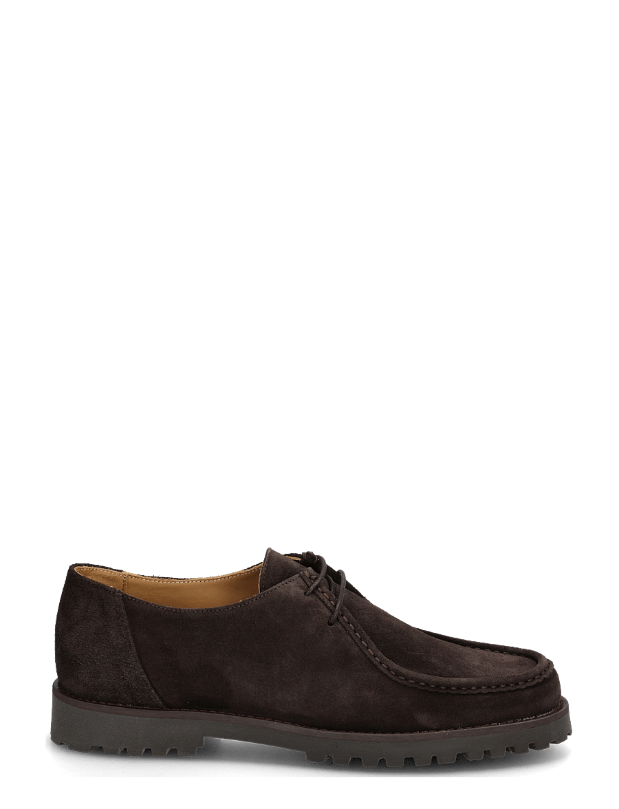 Garment Project - Ollie Moc Toe - Brown Suede - moc-toe kingad - brown - 2