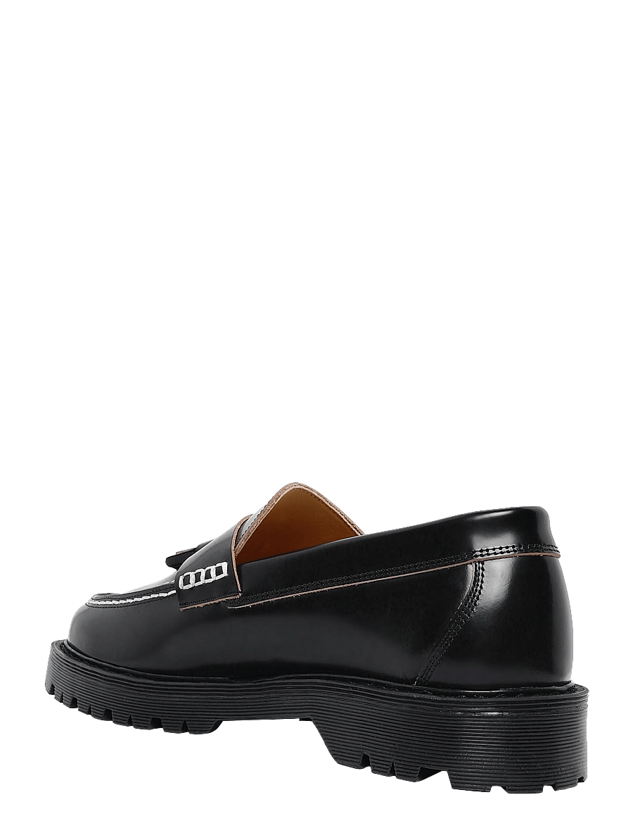 Garment Project - Pete Loafer - Black Polido Raw Edge - nach anlass kaufen - black - 1