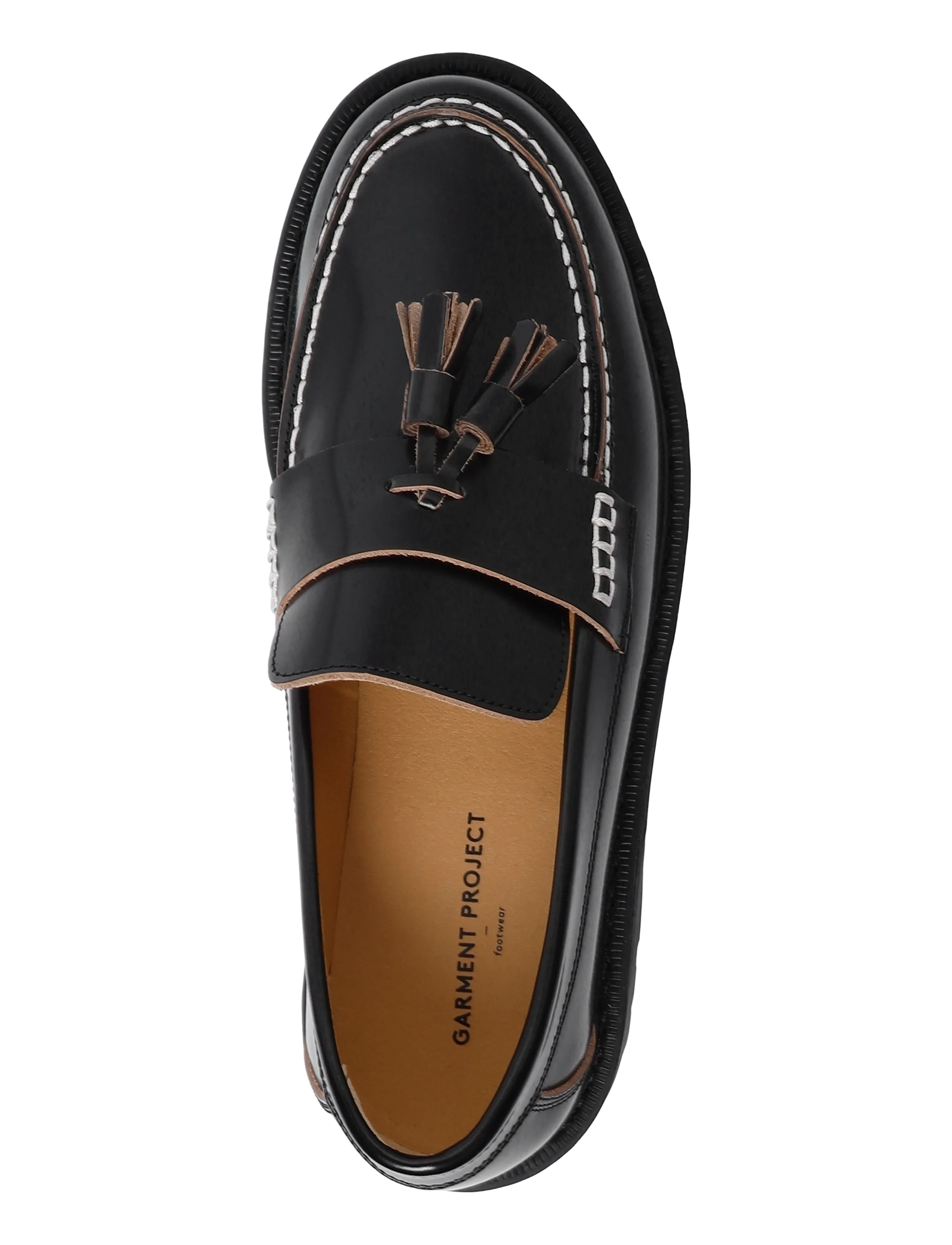 Garment Project - Pete Loafer - Black Polido Raw Edge - nach anlass kaufen - black - 3
