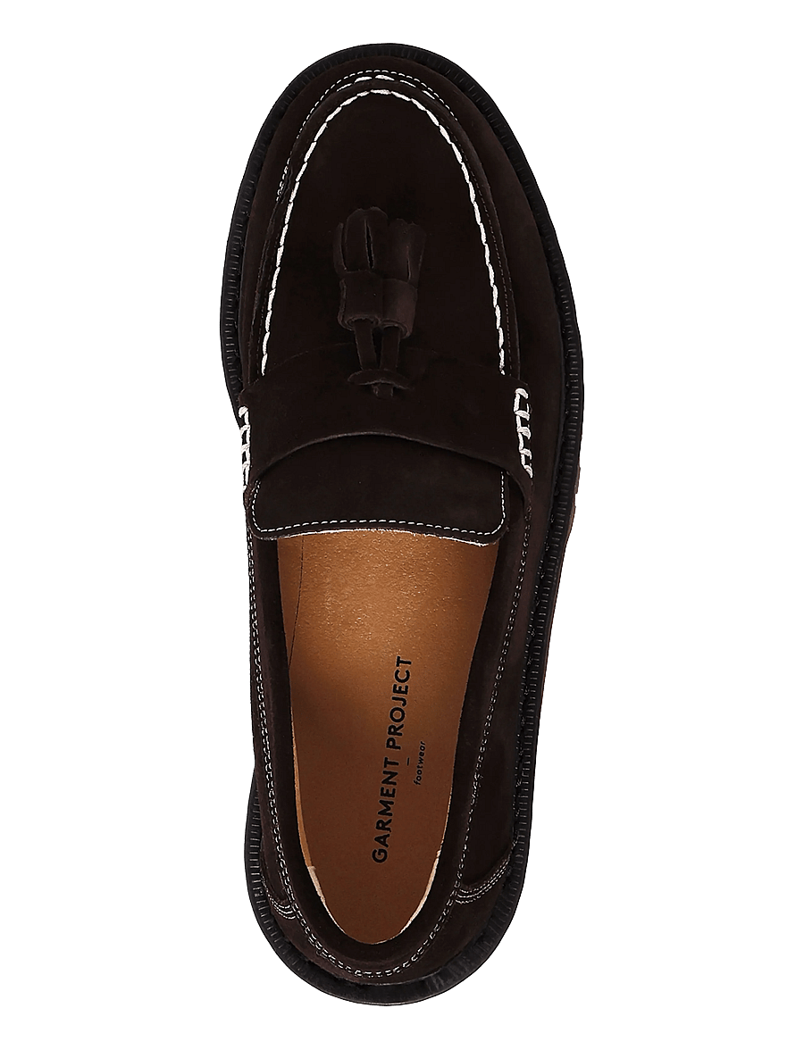 Garment Project - Pete Loafer - Brown Suede - osta olukorra järgi - brown - 2