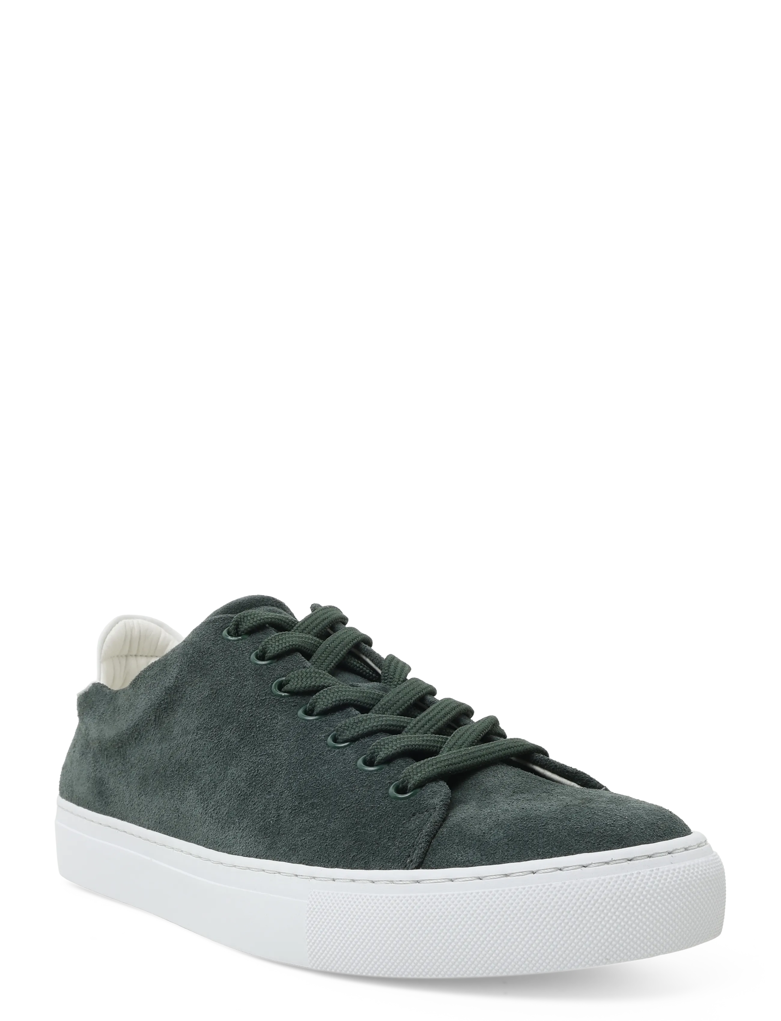 Garment Project Type ST - Dark Green Suede - Schuhe - DARK GREEN / green