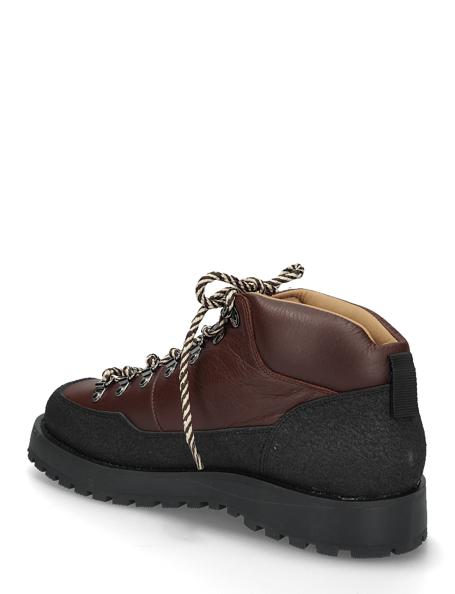Garment Project - Dune Mid - Brown Tumbled Leather - schnürstiefel - brown - 1