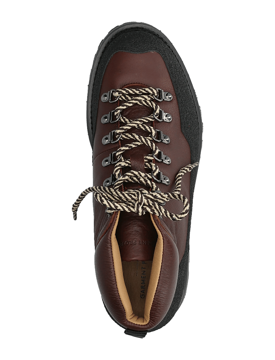 Garment Project - Dune Mid - Brown Tumbled Leather - schnürstiefel - brown - 3