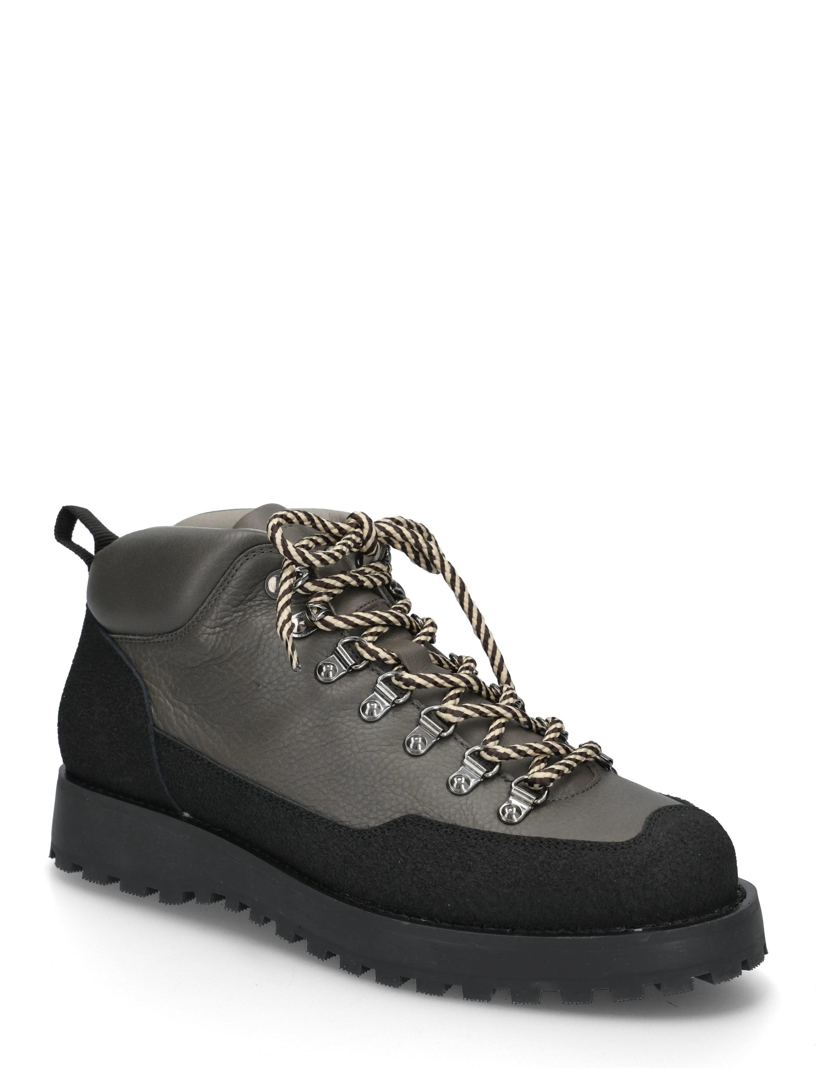 Garment Project Dune Mid - Dark Grey Tumbled Leathe - Garment Project - DARK GREY / grey