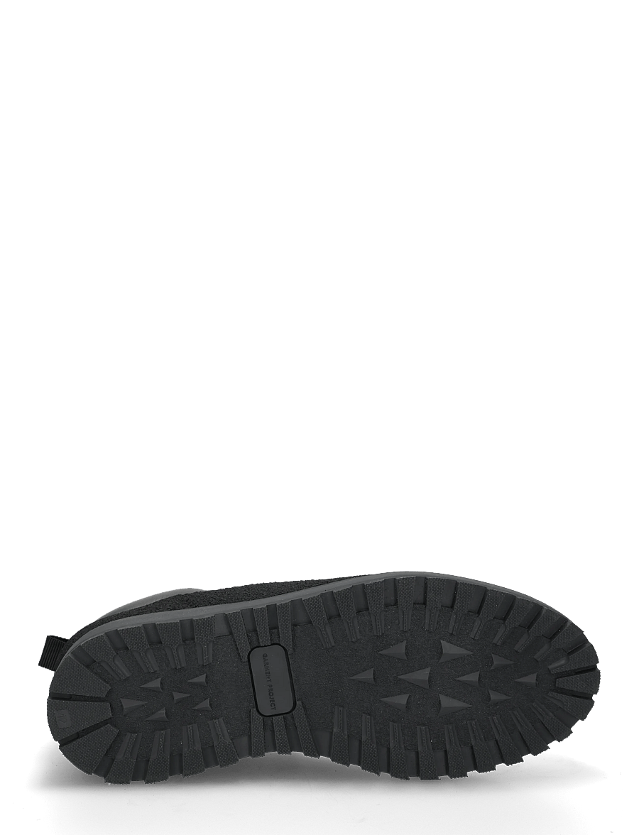 Garment Project - Dune Mid - Dark Grey Tumbled Leathe - laced boots - dark grey - 4