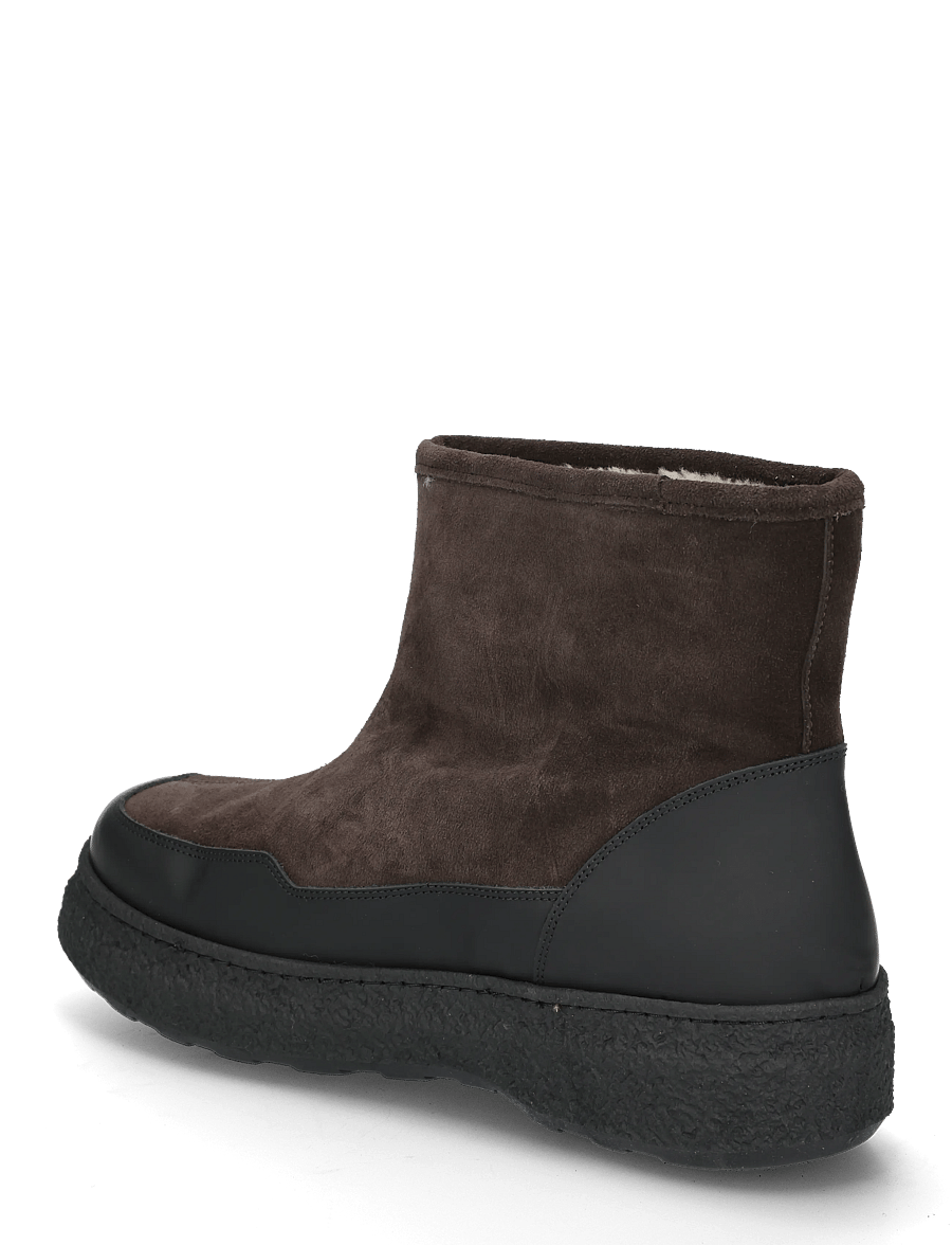 Garment Project - Nico - Brown Suede / Shearling - winterstiefel - brown - 1