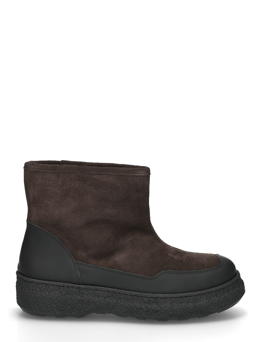 Garment Project - Nico - Brown Suede / Shearling - winterstiefel - brown - 2