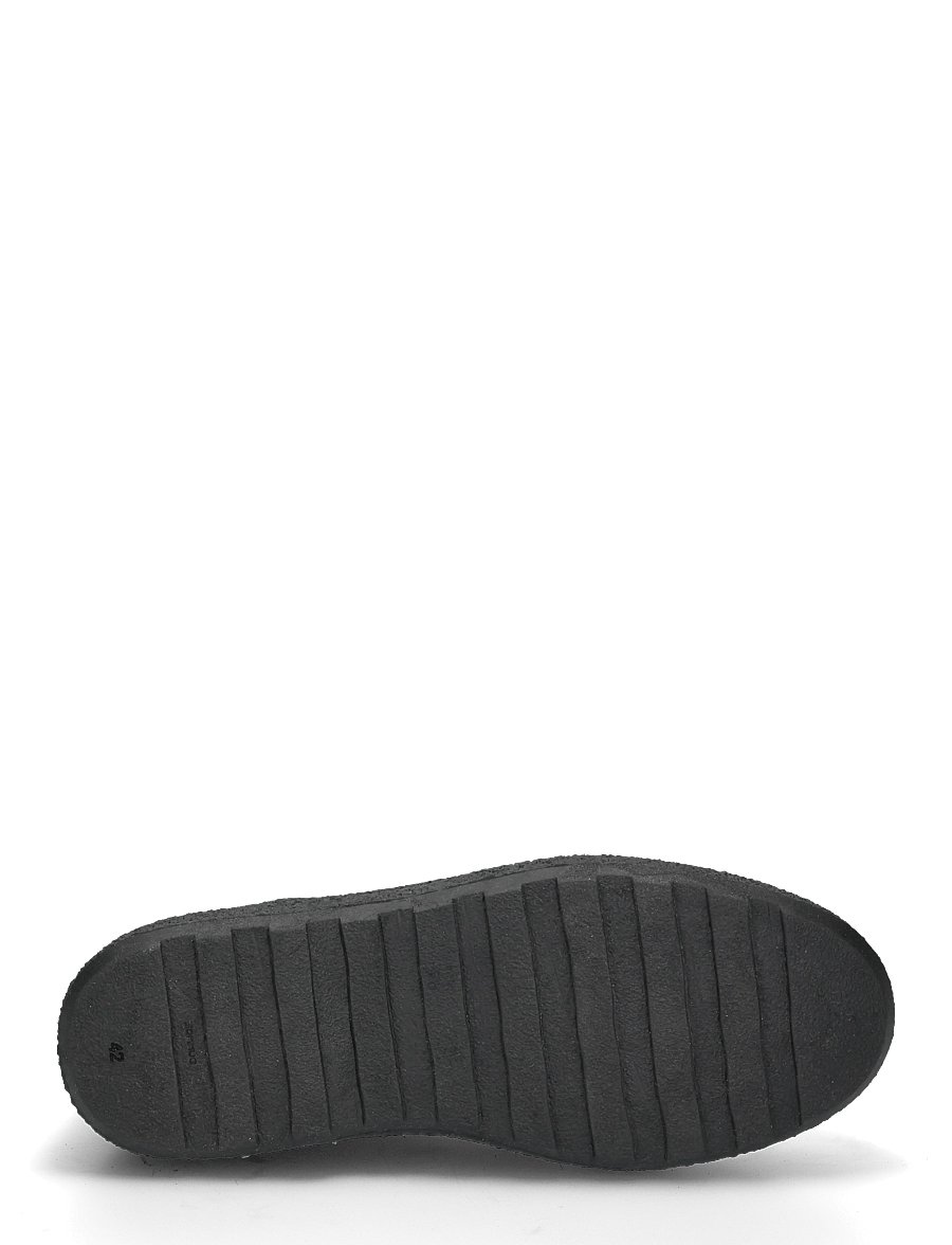 Garment Project - Nico - Black Leather / Shearling - winterstiefel - black - 4