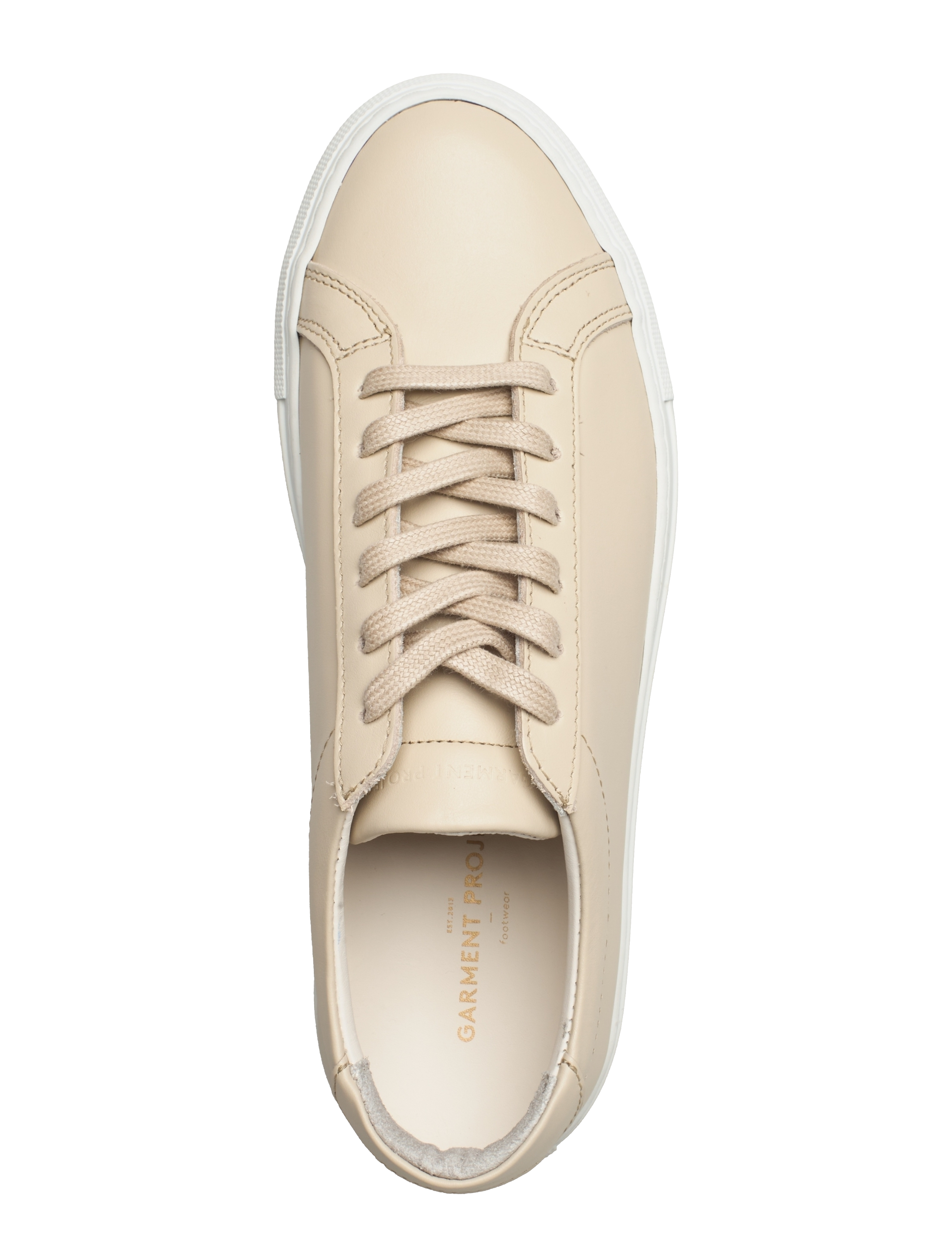 Garment Project - GPW0001 - Off White Leather - off white - 3