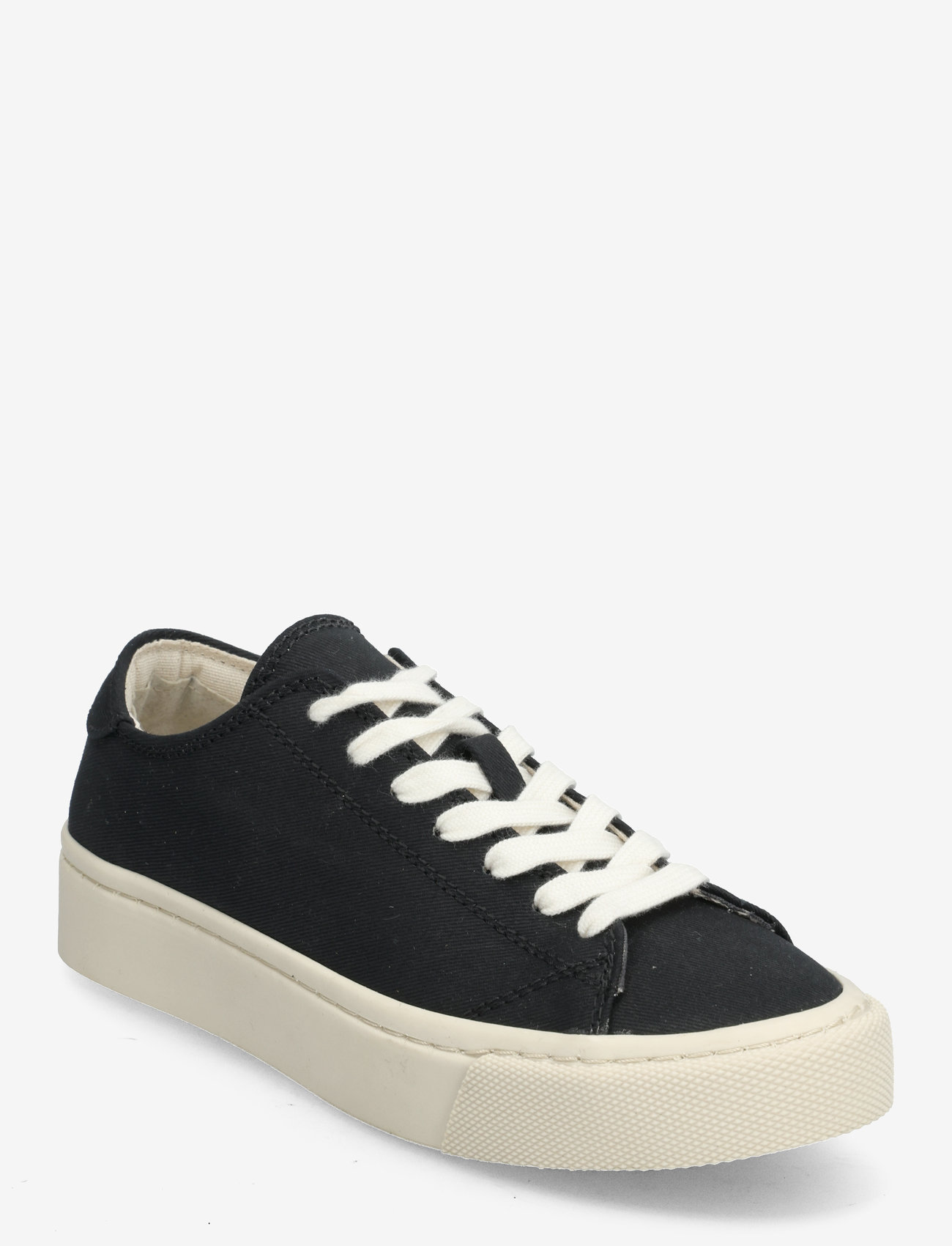 Garment Project - Worker Low - Black Canvas - lave sneakers - black - 0