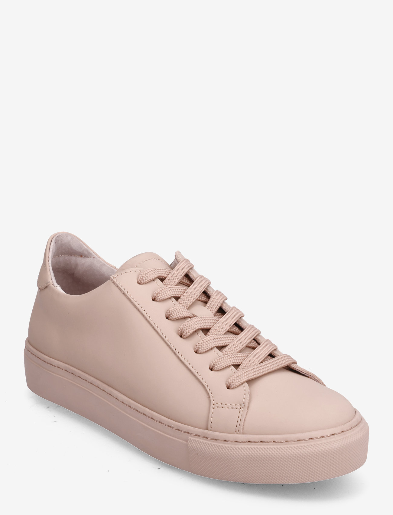 Garment Project - Type - Pink Rubberised Leather - low top sneakers - pink - 0
