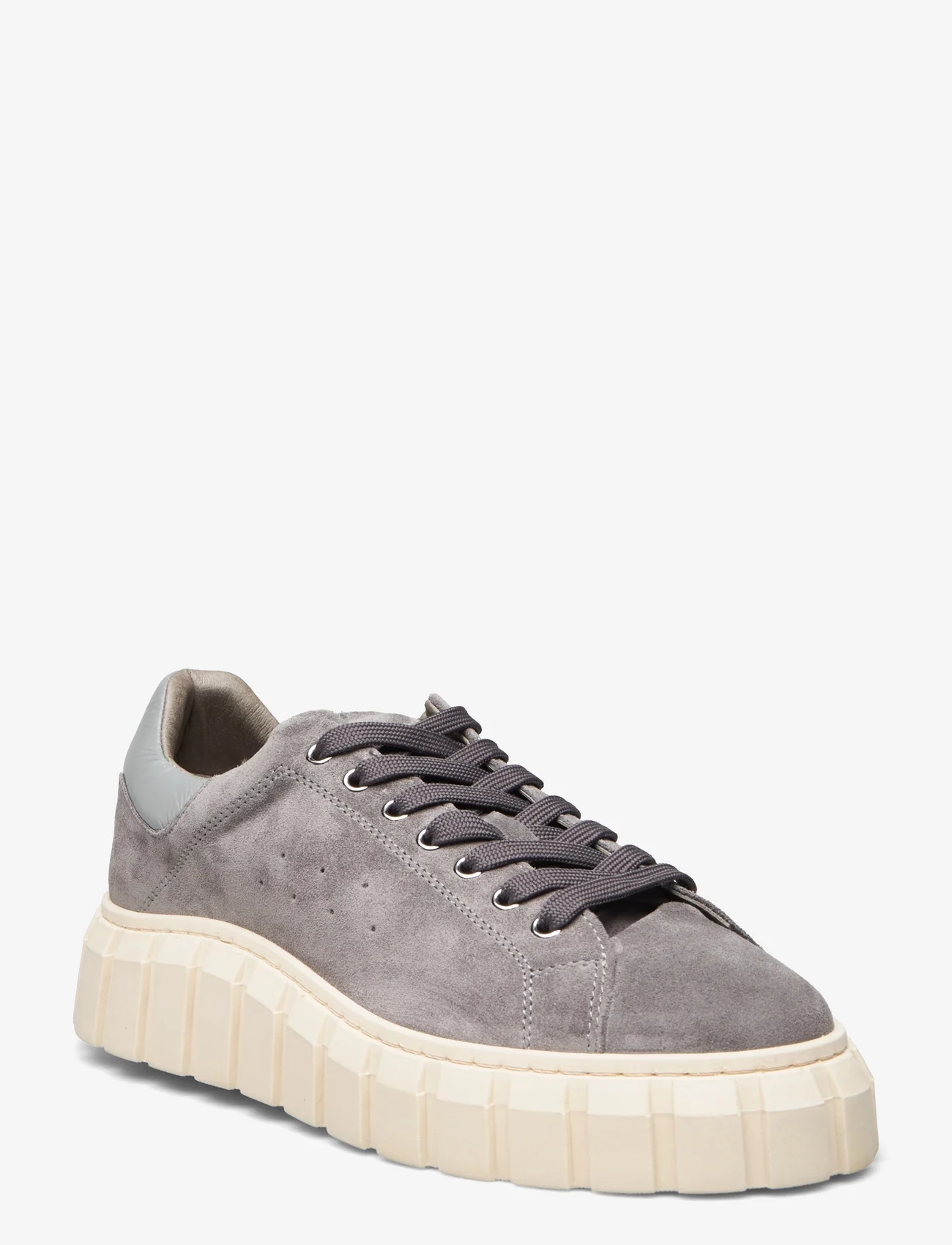 Garment Project - Balo Sneaker - Grey Suede - laisvalaiko batai storu padu - grey - 0