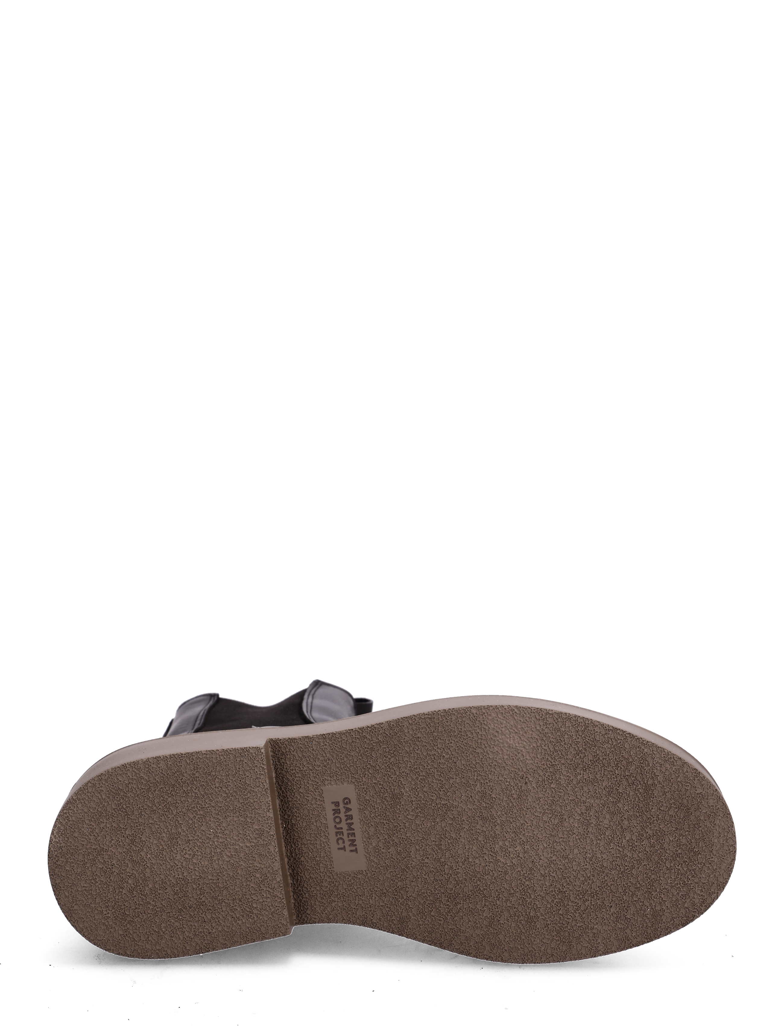 Garment Project - June Chelsea - Black Leather / Brown Sole - black - 4
