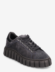 Garment Project - Balo Sneaker - Black/Black Suede - chunky sneakers - black - 0