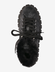 Garment Project - Balo Sneaker Boot - Black/Black Suede - chunky sneakers - black - 3