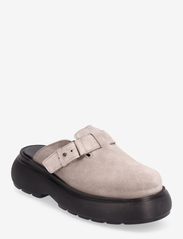 Garment Project - Cloud Clog - Ardesia Suede - buty z odkrytą piętą na płaskim obcasie - ardesia - 0