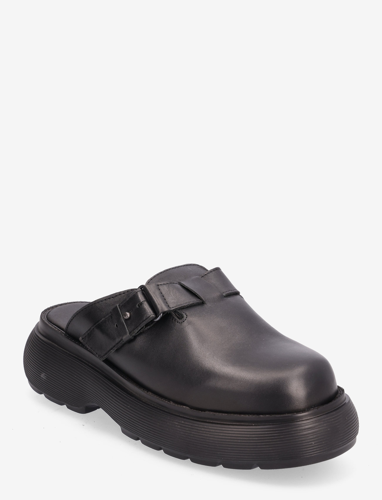 Garment Project - Cloud Clog - Black Leather - black - 0