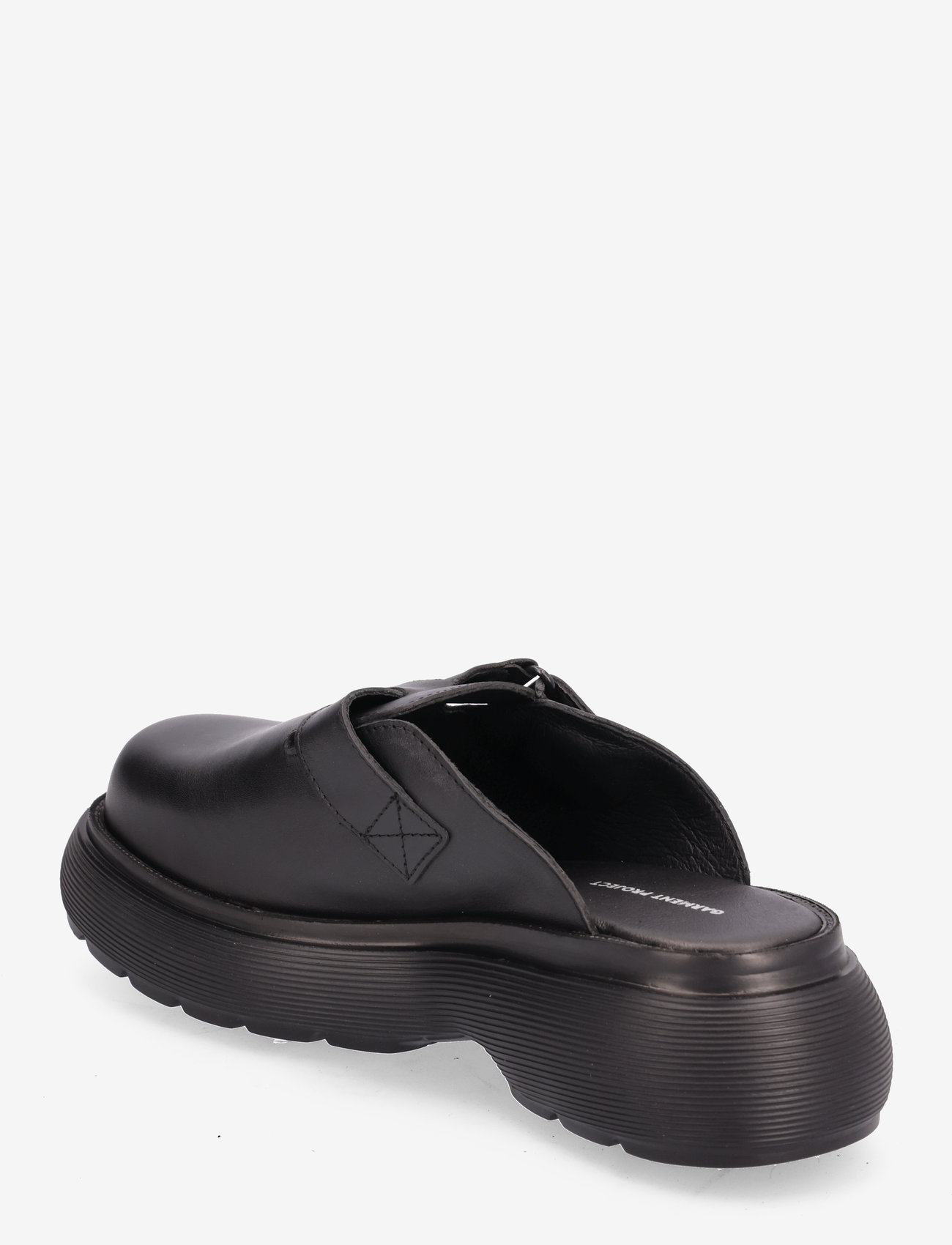 Garment Project - Cloud Clog - Black Leather - black - 2
