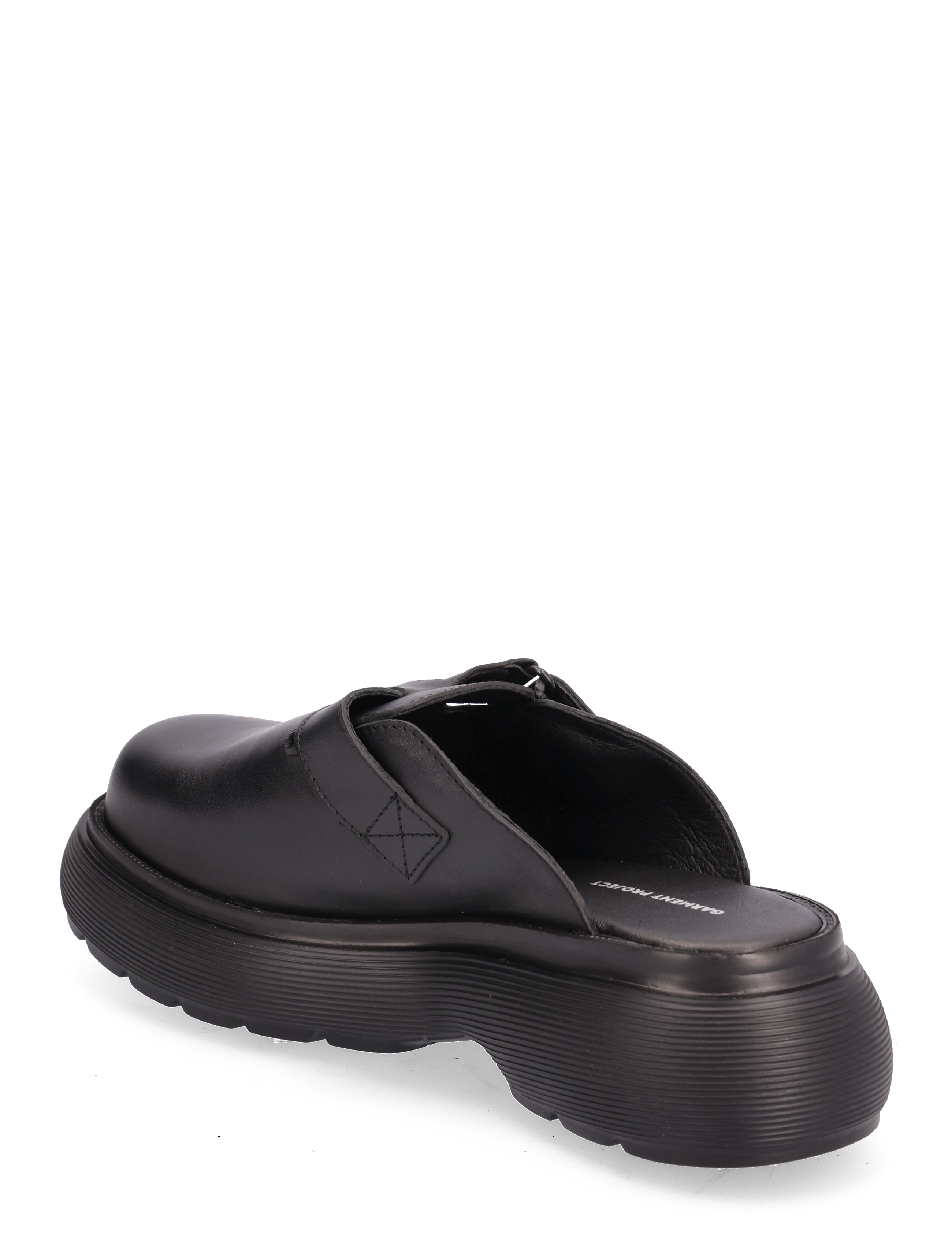 Garment Project - Cloud Clog - Black Leather - black - 2