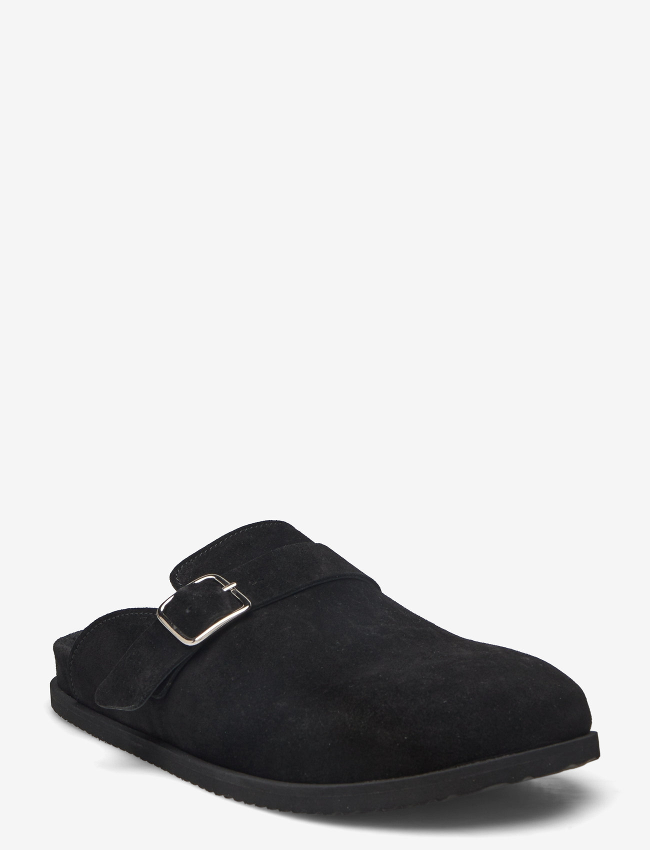 Garment Project - Blake Clog - Black Suede - 999 black - 0