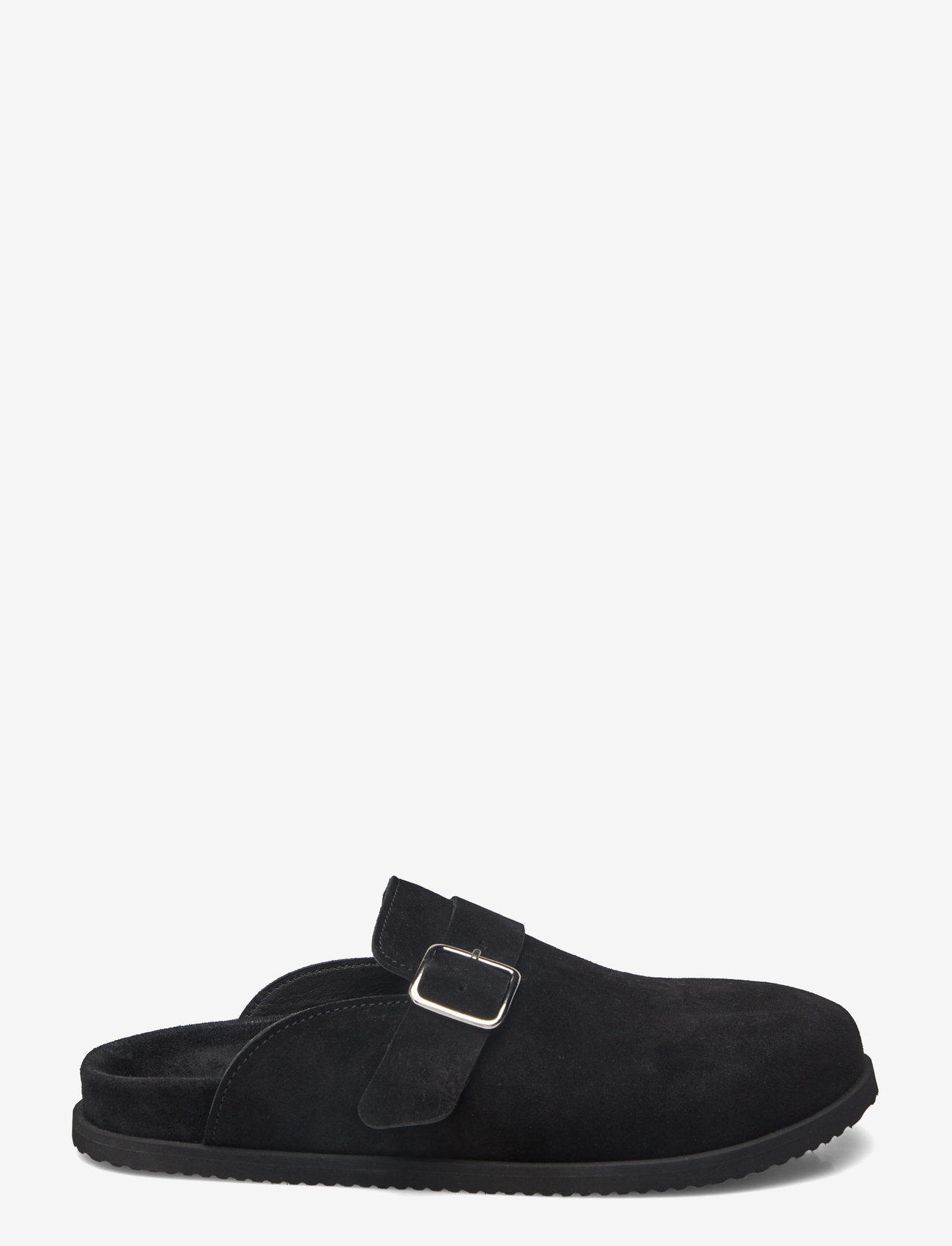 Garment Project - Blake Clog - Black Suede - 999 black - 1