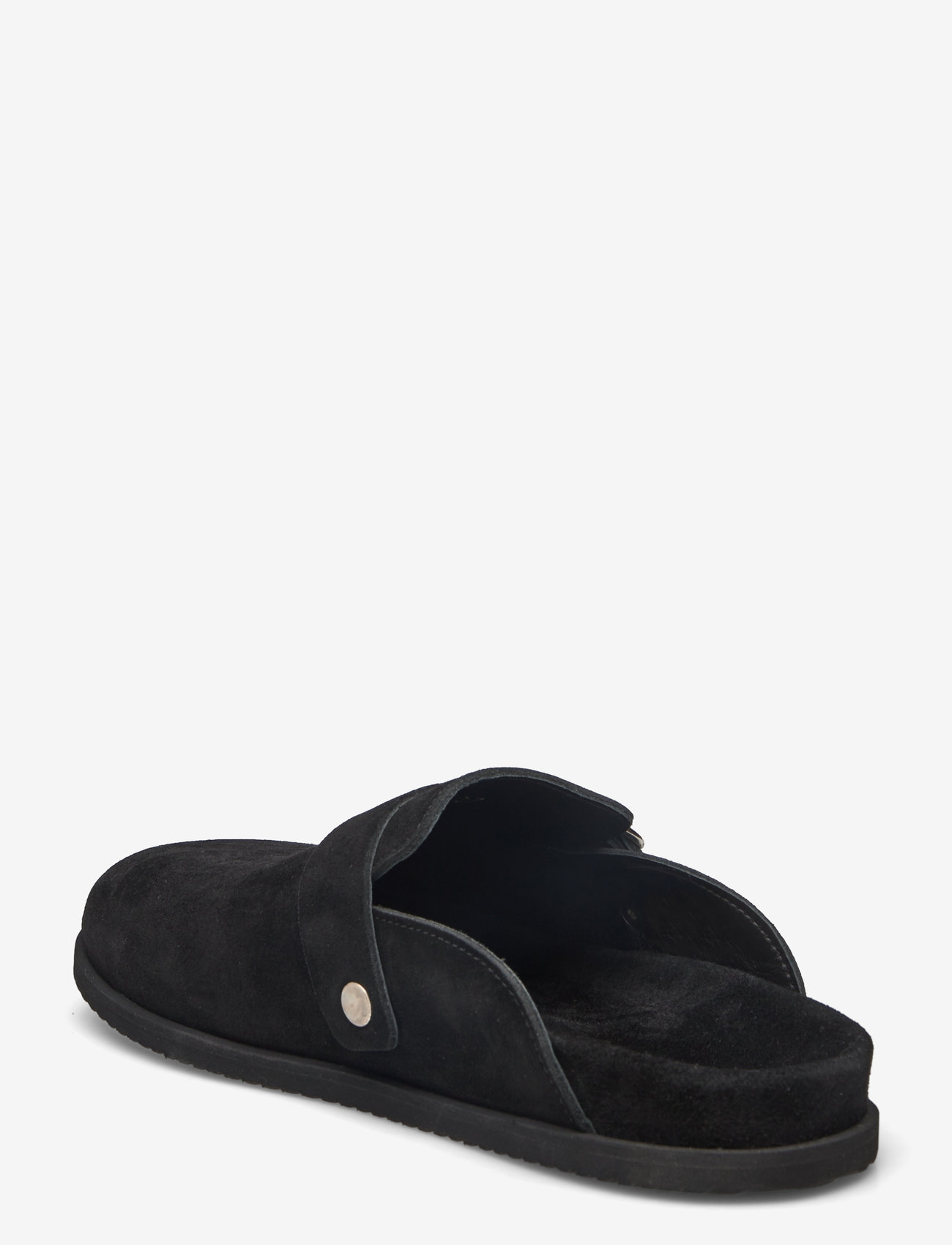 Garment Project - Blake Clog - Black Suede - 999 black - 2