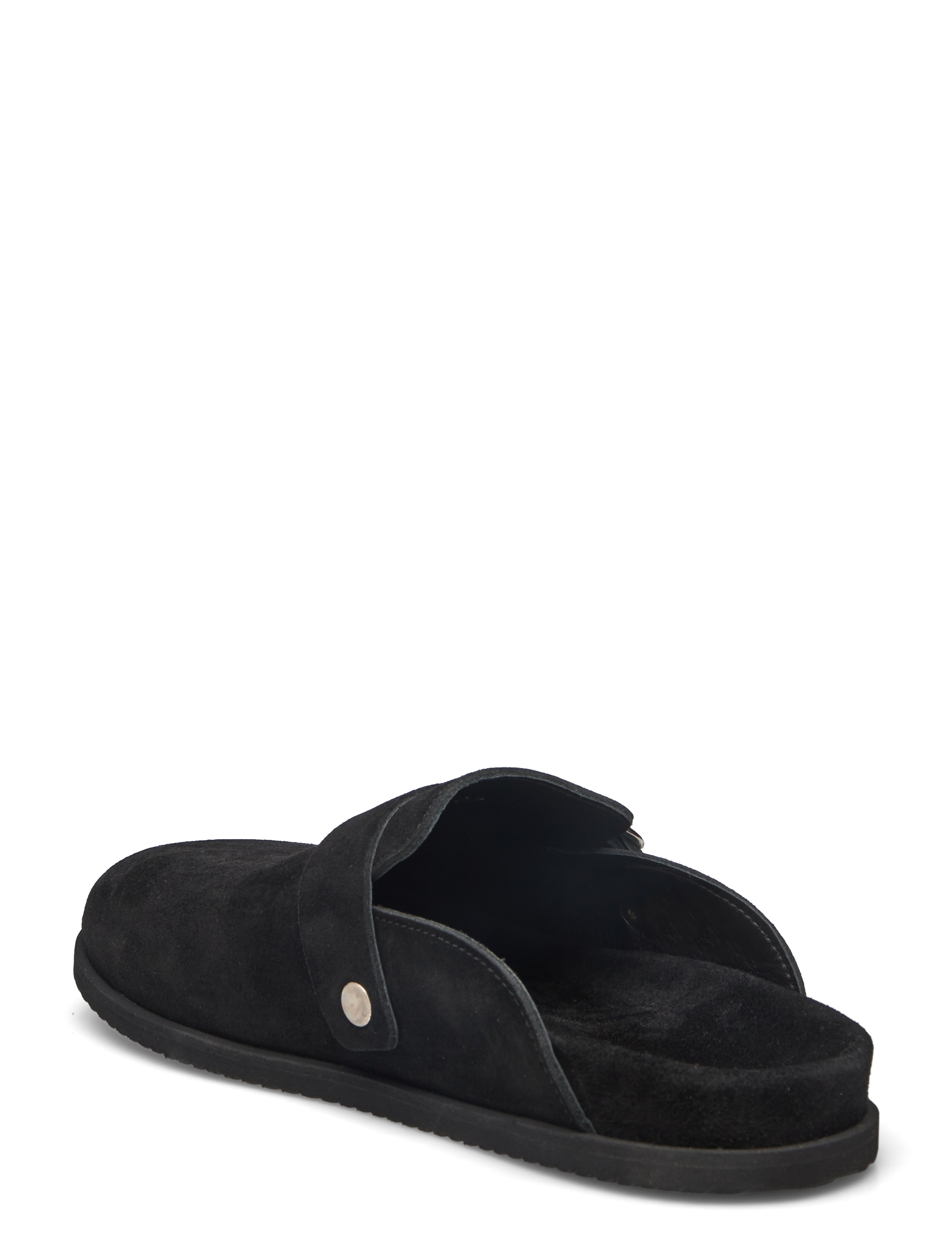 Garment Project - Blake Clog - Black Suede - 999 black - 2