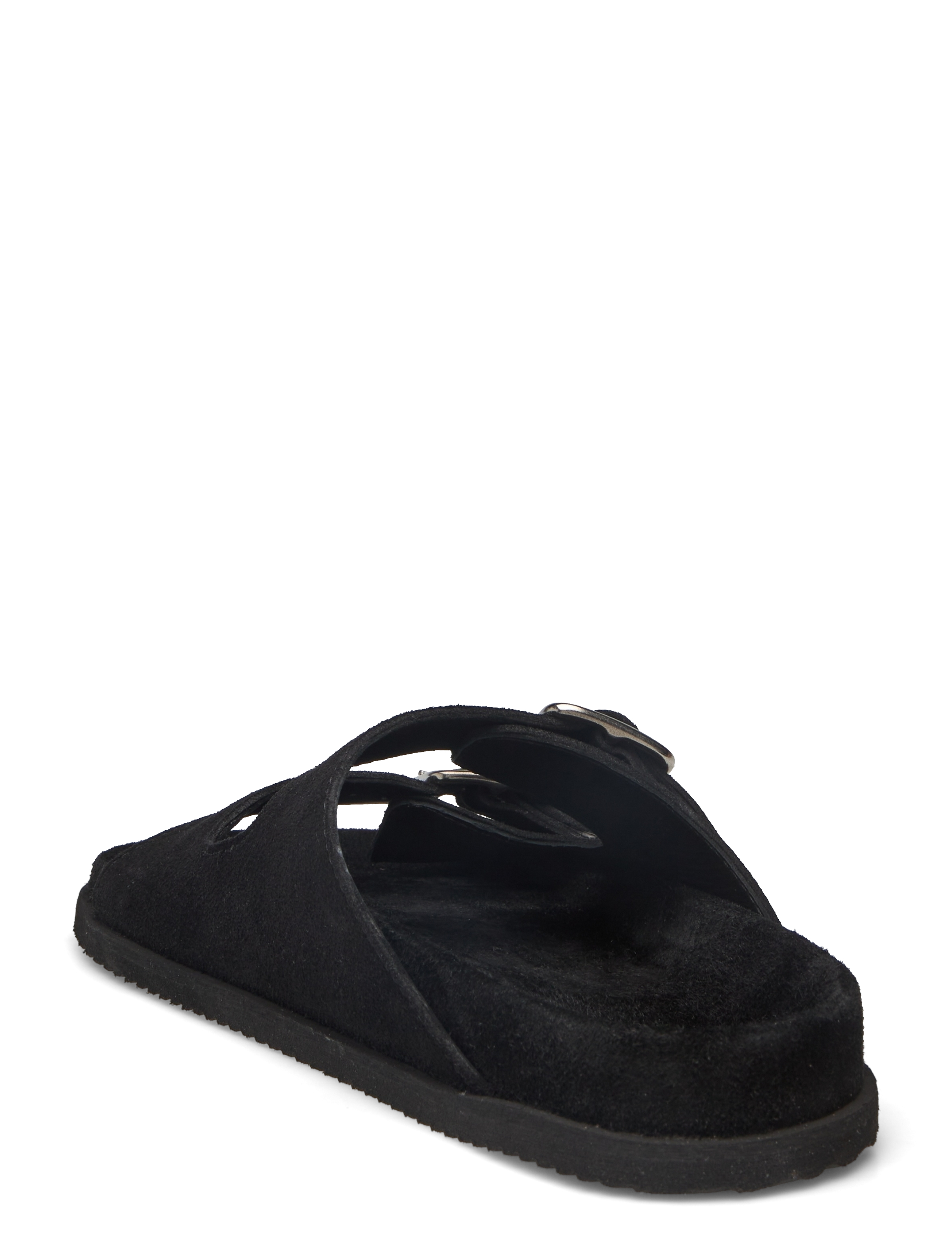 Garment Project - Blake Sandal - Black Suede - 999 black - 2