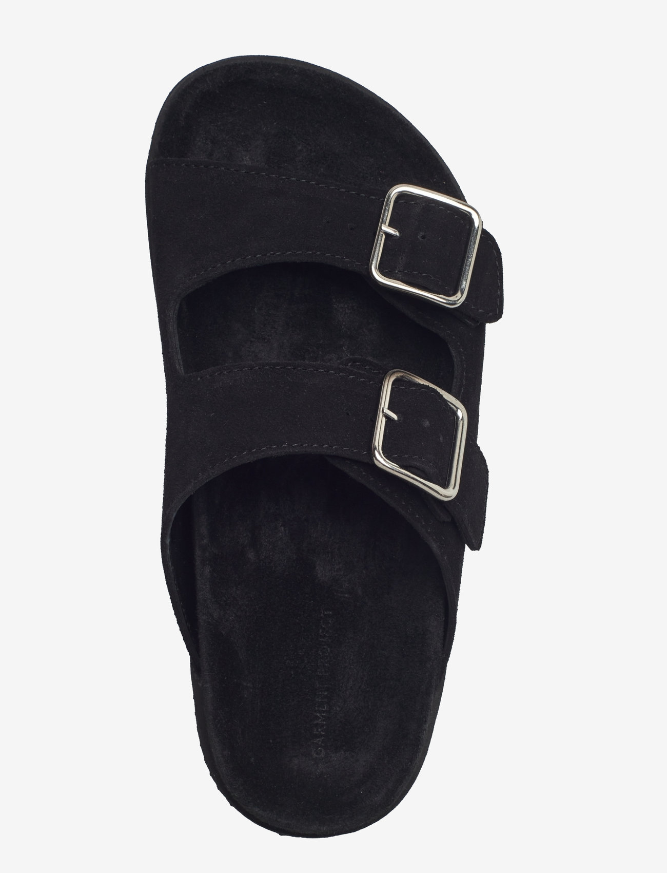 Garment Project - Blake Sandal - Black Suede - platta sandaler - 999 black - 3