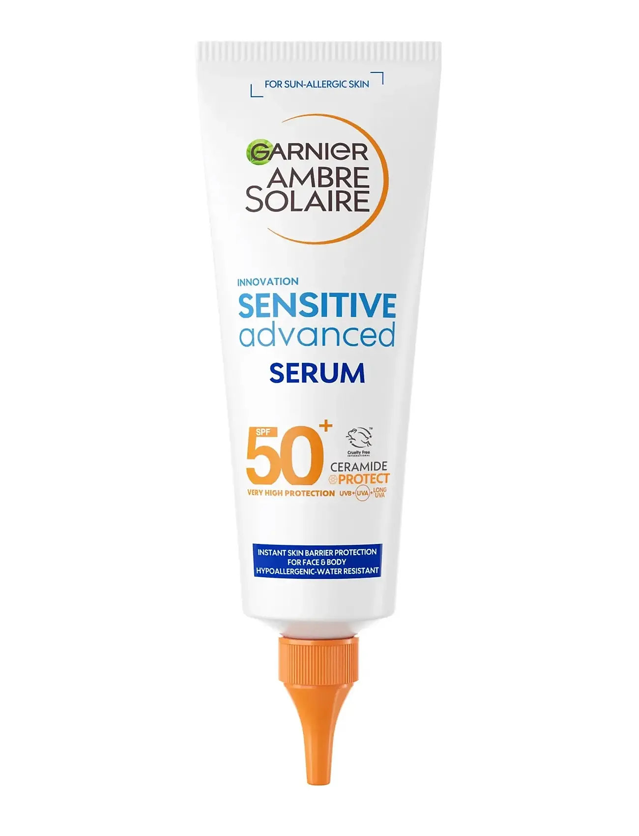 Garnier Garnier Ambre Solaire Sensitive Advanced Body Serum Spf50+ For Sensitive Skin 125 Ml - Nude - 125 ml