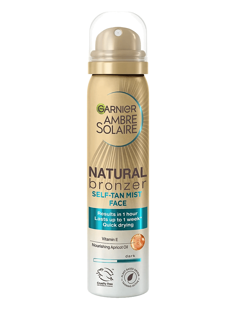 Garnier - Garnier Ambre Solaire Natural Bronzer Self-Tan Mist Face for normal skin Dark 75 ml - isepruunistavad spreid - dark - 0