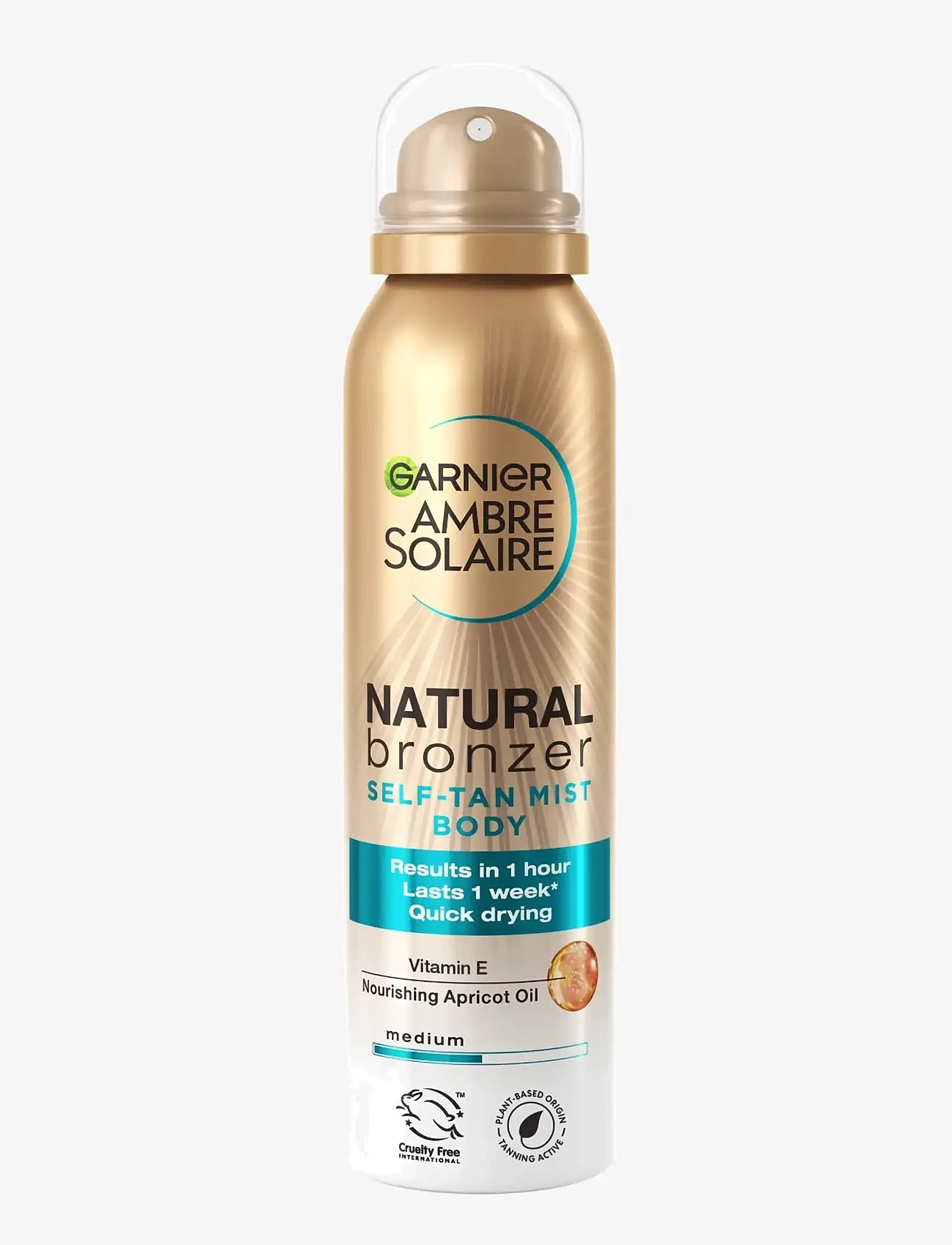 Garnier - Garnier Ambre Solaire Natural Bronzer Self-Tan Mist Body for normal skin Medium 150 ml - medium - 0