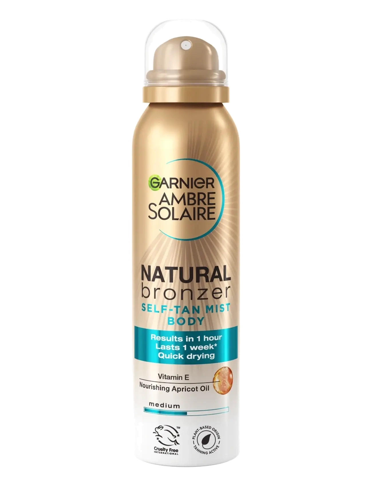 Garnier Garnier Ambre Solaire Natural Bronzer Self-Tan Mist Body for normal skin Medium 150 ml - Garnier - MEDIUM / clear