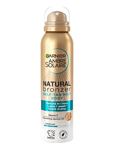 Garnier Ambre Solaire Natural Bronzer Self-Tan Mist Body For Normal Skin Medium 150 Ml - Mist