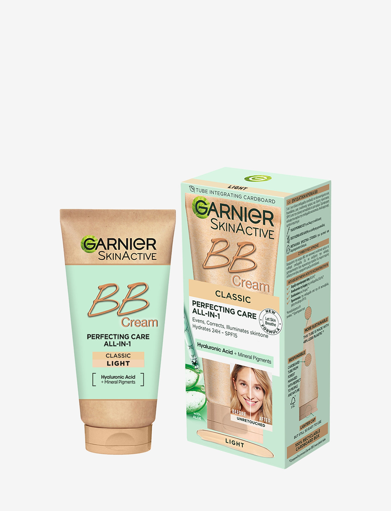 Garnier - Garnier SkinActive BB Cream Classic for normal skin Light 50 ml - festtøj til outletpriser - light - 3