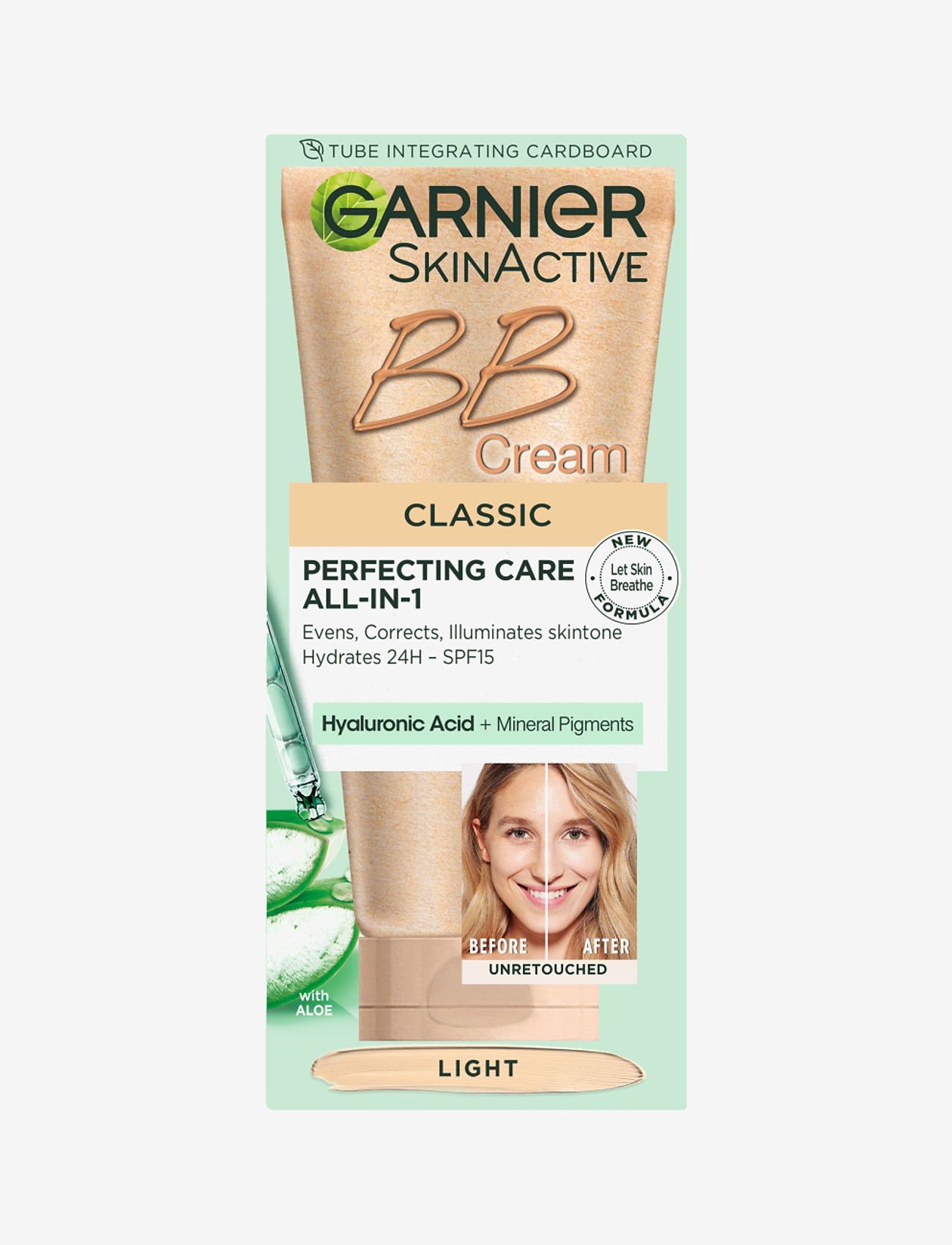 Garnier - Garnier SkinActive BB Cream Classic for normal skin Light 50 ml - festtøj til outletpriser - light - 5