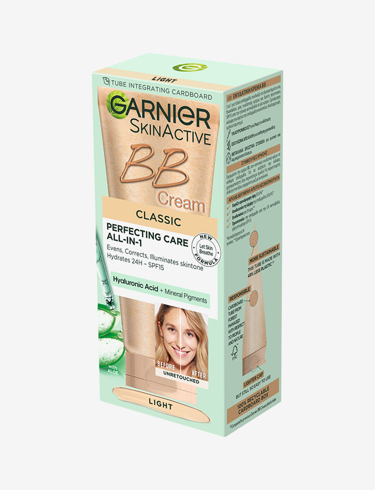Garnier - Garnier SkinActive BB Cream Classic for normal skin Light 50 ml - ansigt - light - 4