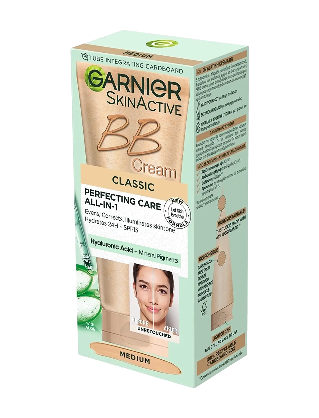 Garnier - Garnier SkinActive BB Cream Classic for normal skin Medium 50 ml - smink - medium - 1