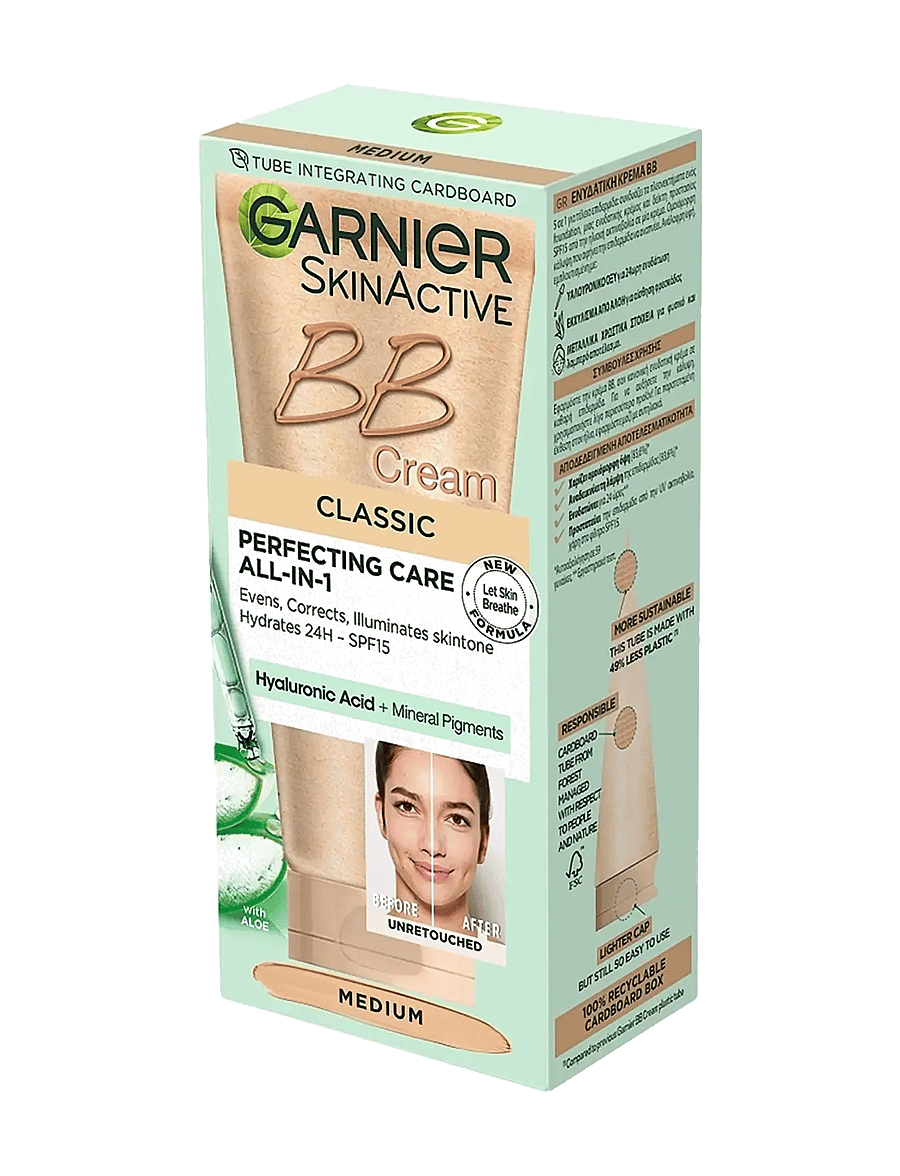 Garnier - Garnier SkinActive BB Cream Classic for normal skin Medium 50 ml - makeup - medium - 1