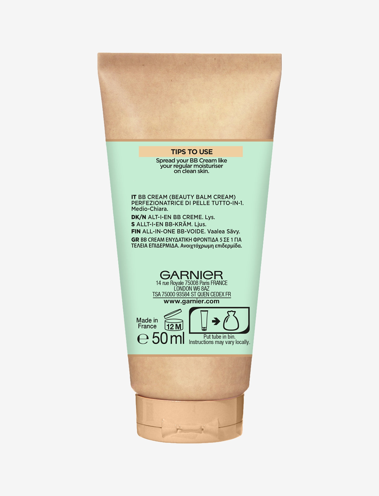 Skinactive Bb Cream Classic For Normal Skin Medium 6