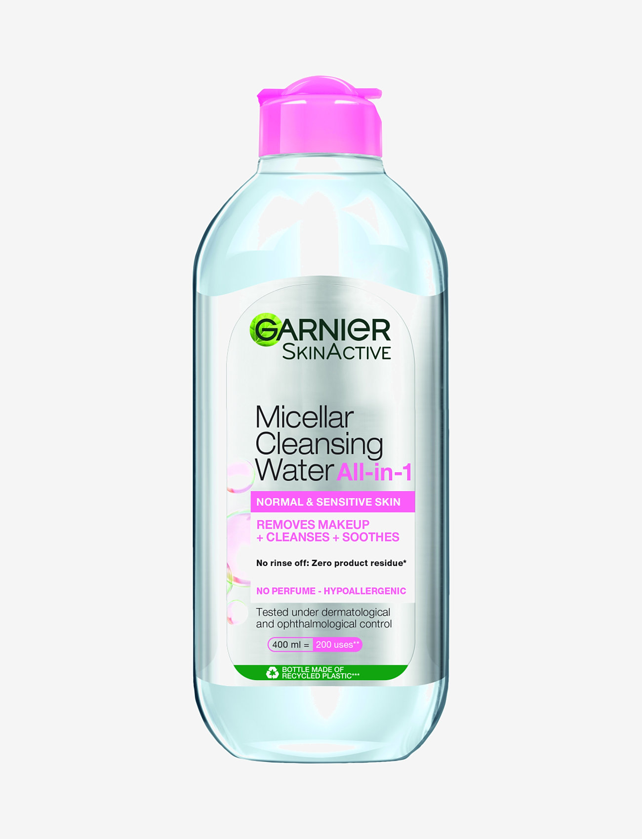 Garnier - Micellar Cleansing Water Normal + Sensitive skin - micellärvatten - no colour - 1